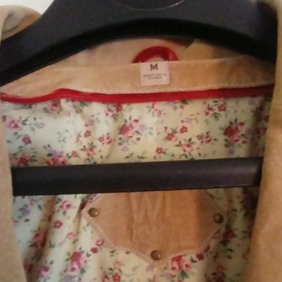 Women's suede leather jacket - Picture 2 of 6